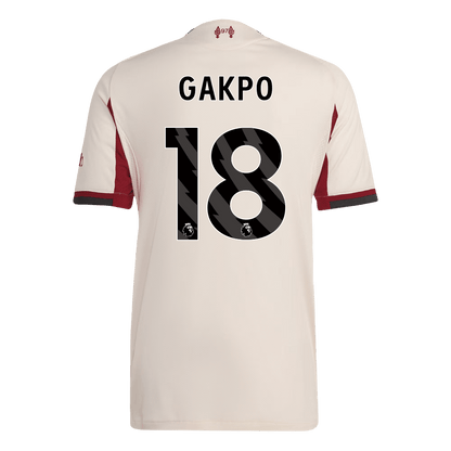 Liverpool pánsky vonkajší futbalový dres 2025/26 - GAKPO #18 [hráčska verzia]