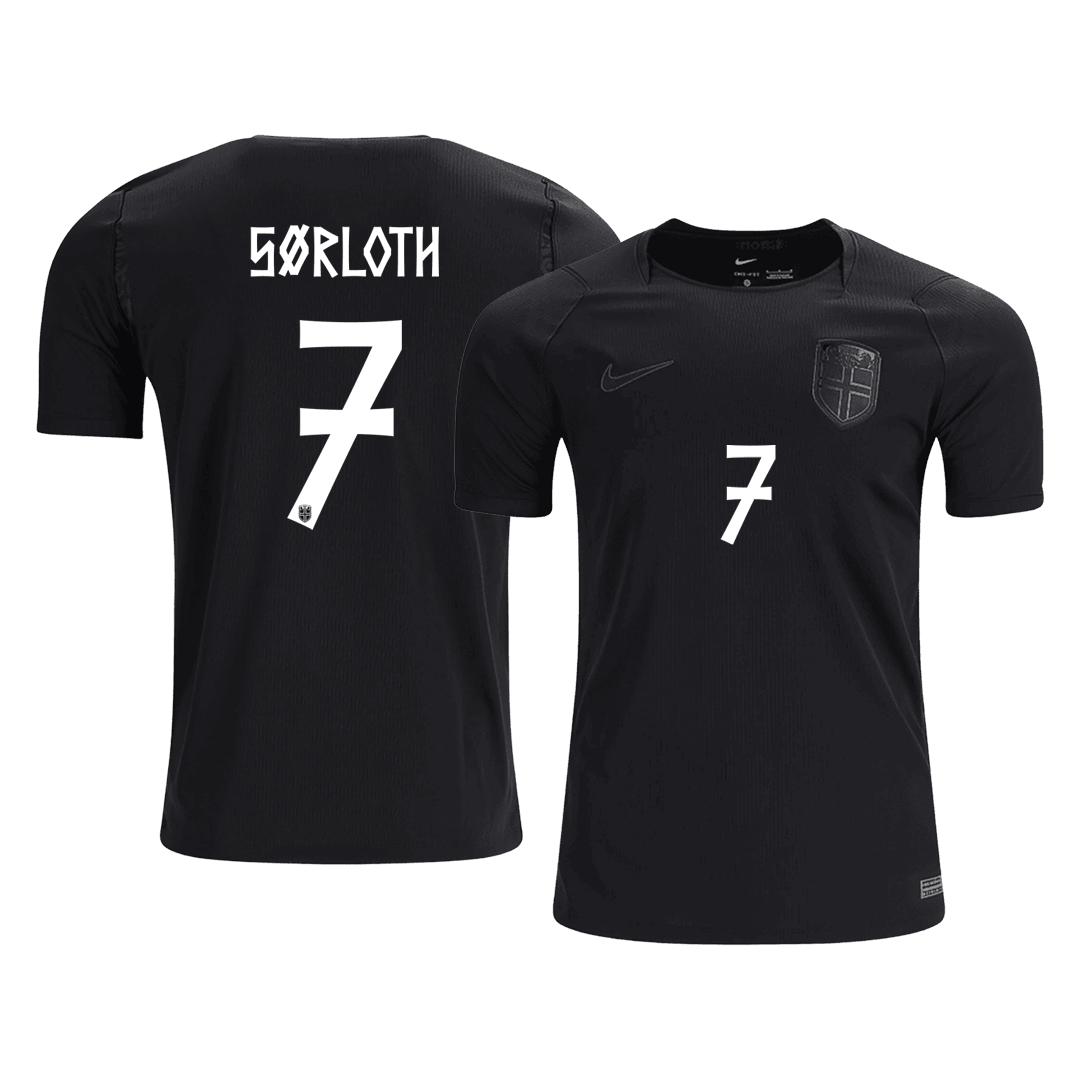 Nórsko pánsky vonkajší futbalový dres MS 2026 – SØRLOTH #7