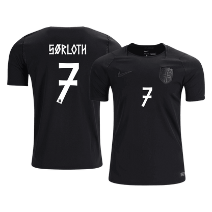 Nórsko pánsky vonkajší futbalový dres MS 2026 – SØRLOTH #7