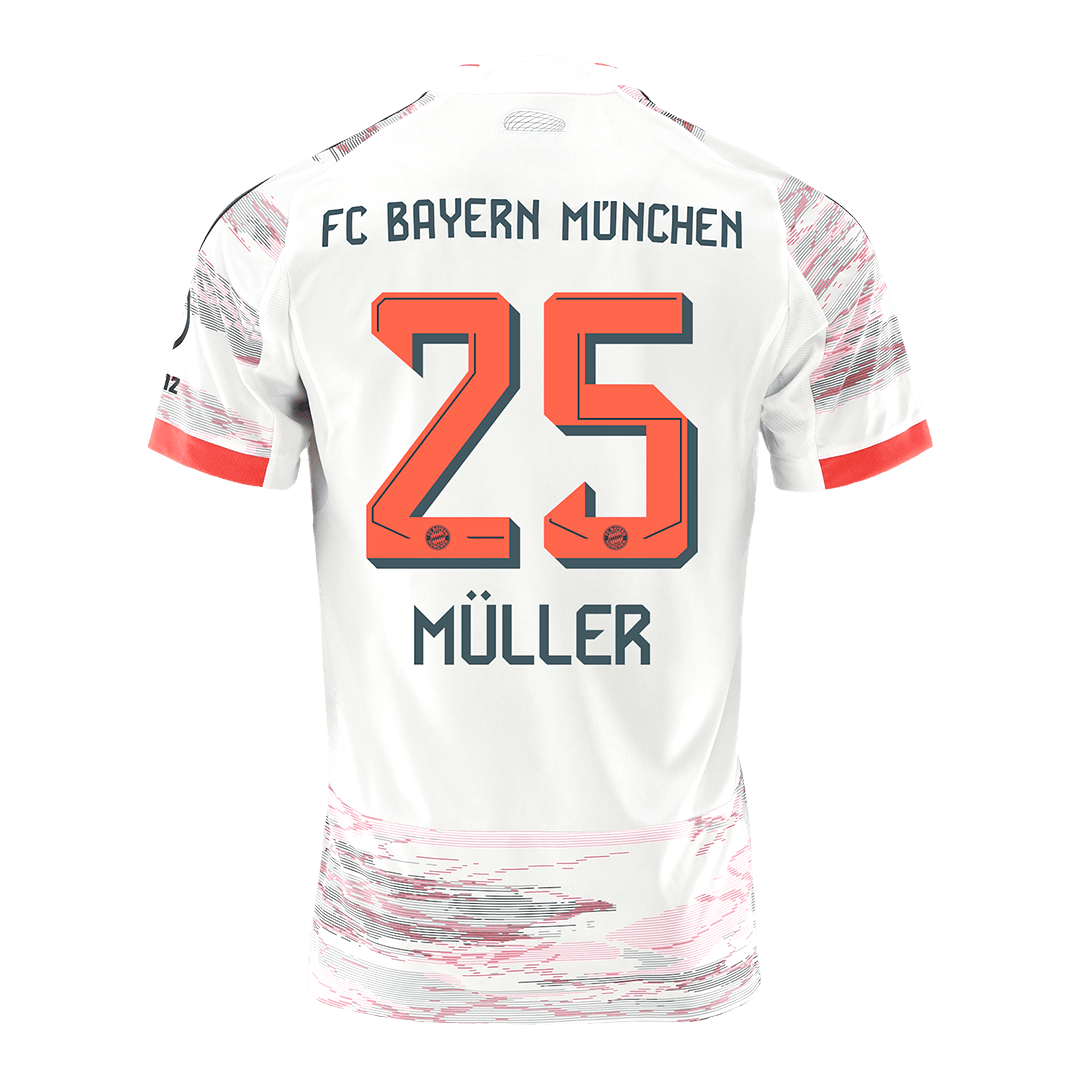 Bayern Mníchov pánsky vonkajší futbalový dres 2025/26 - MÜLLER #25