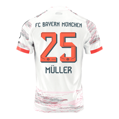 Bayern Mníchov pánsky vonkajší futbalový dres 2025/26 - MÜLLER #25