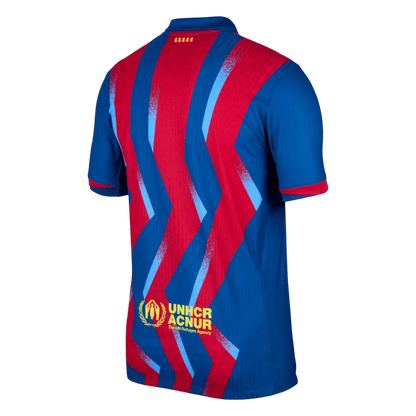 Barcelona pánsky štvrtý futbalový dres 2025/26 [hráčska verzia]