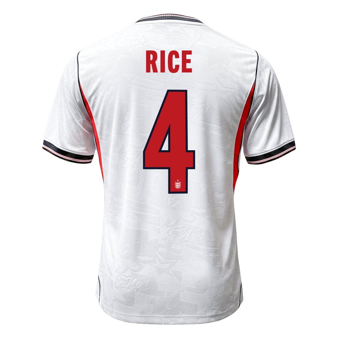Anglicko pánsky domáci futbalový dres MS 2026 - RICE #4 [hráčska verzia]