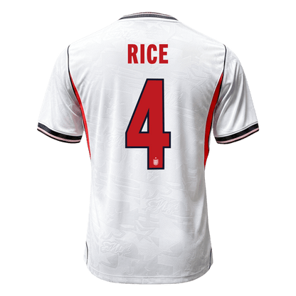 Anglicko pánsky domáci futbalový dres MS 2026 - RICE #4 [hráčska verzia]