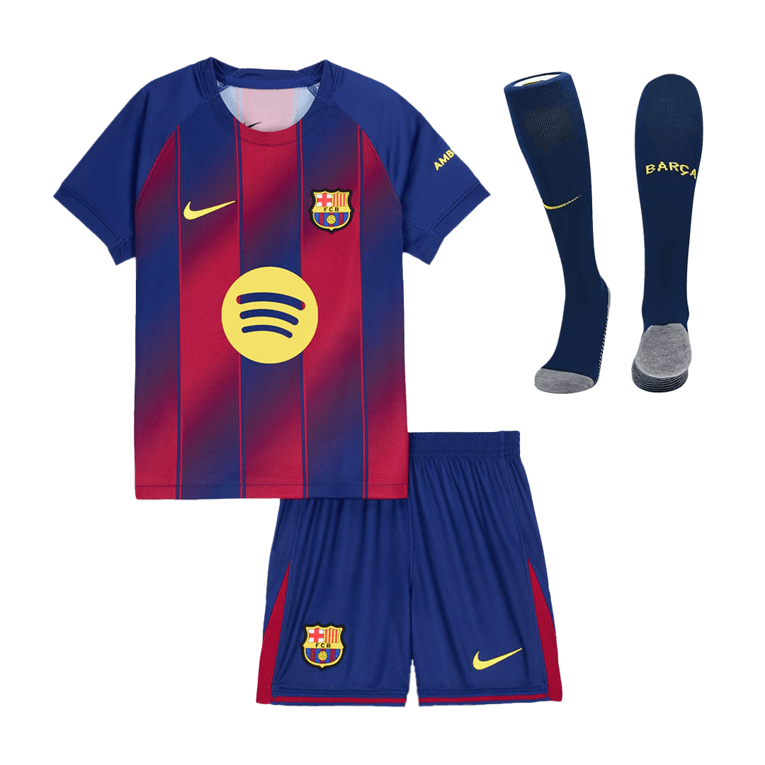 Barcelona detský domáci futbalový komplet 2025/26 (Prémiová kvalita)