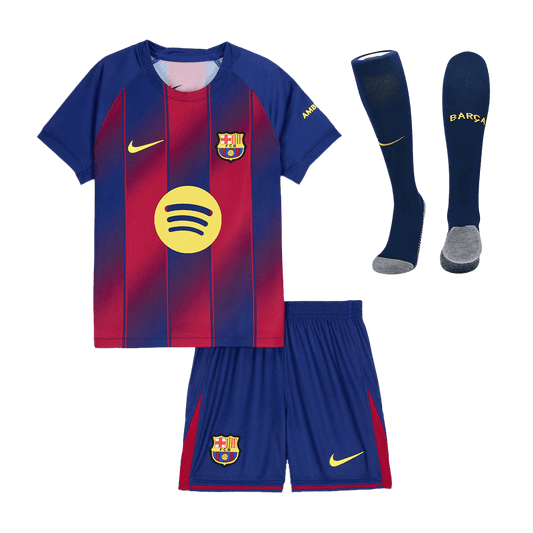 Barcelona detský domáci futbalový komplet 2025/26 (Prémiová kvalita)