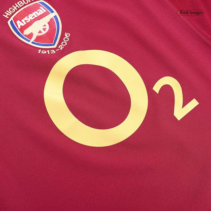 Pánske Retro Futbalový Dres Arsenal Domáci 2005/06 - HENRY #14
