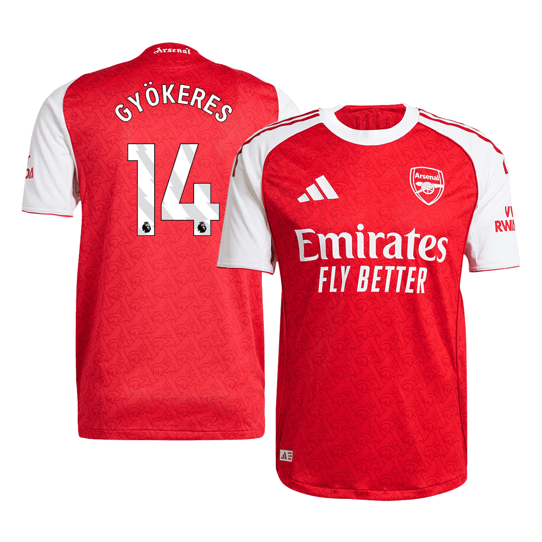 Pánske Futbalový Dres Arsenal Domáci 2025/26 Hráčska Verzia - GYÖKERES #14