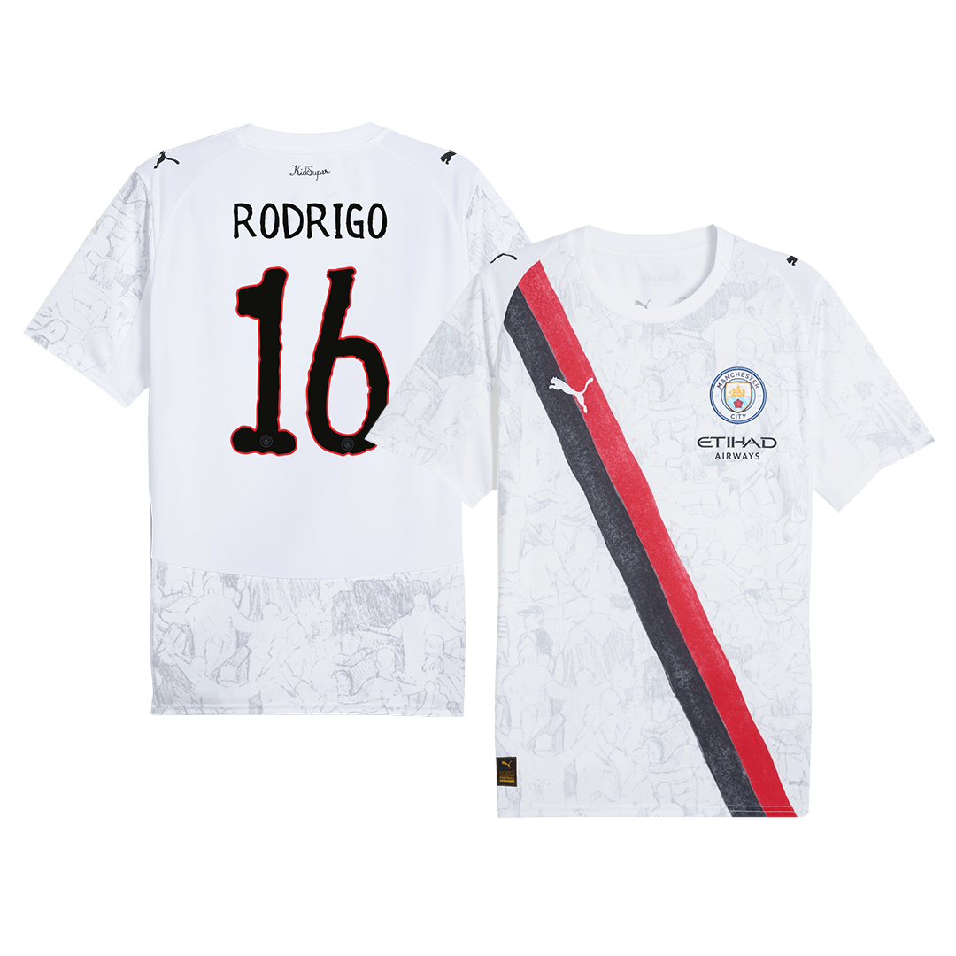 Manchester City pánsky futbalový dres MS 2025/26 - RODRIGO #16