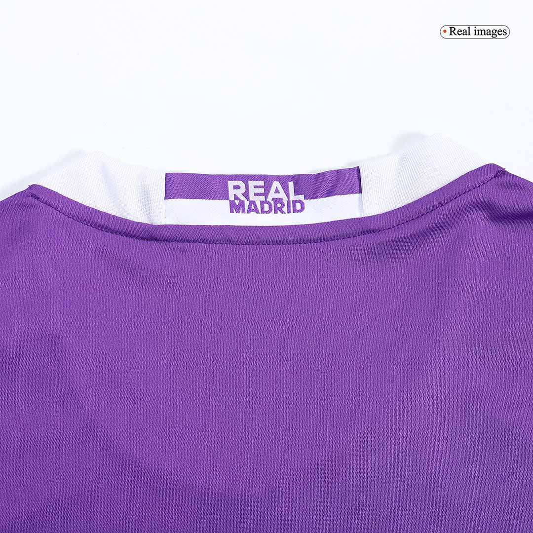 Real Madrid pánsky vonkajší retro futbalový dres s dlhými rukávmi 2016/17 - BENZEMA #9