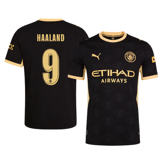Manchester City pánsky Vonkajší futbalový dres 2026/27 – HAALAND #9 – UCL [hráčska verzia]