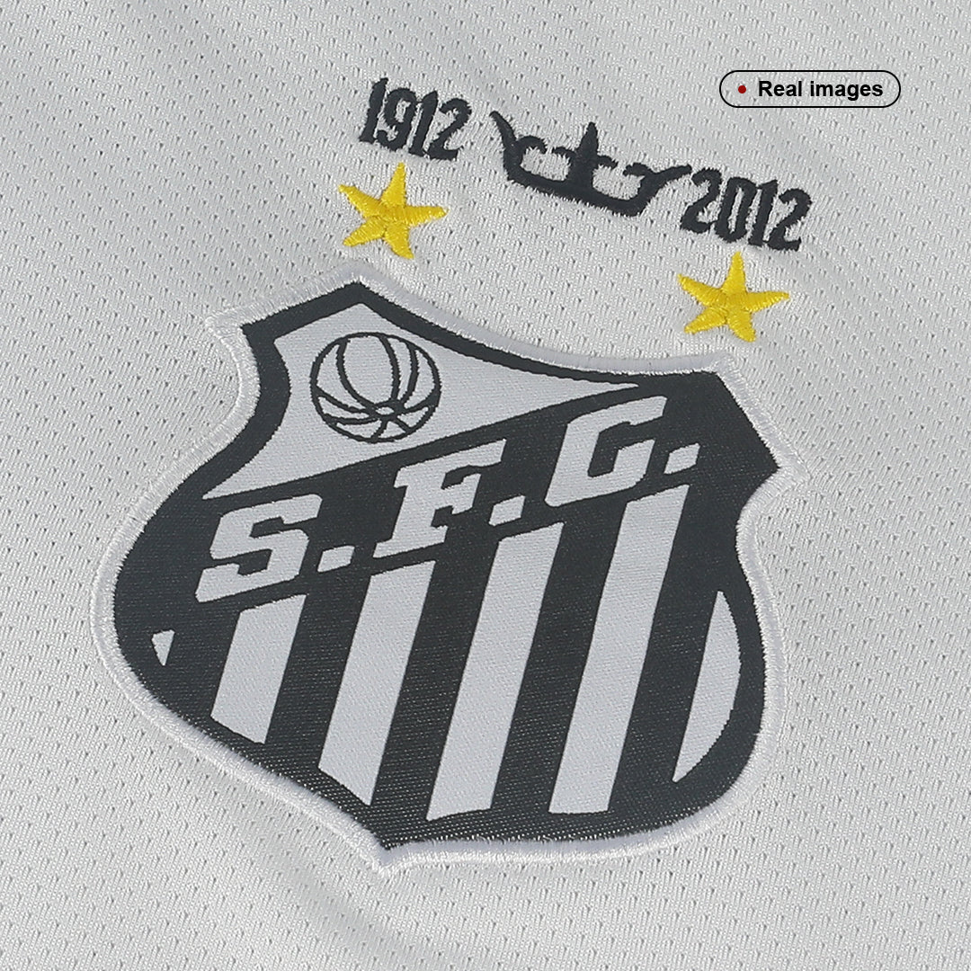 Santos FC pánsky domáci retro futbalový dres 2011/12