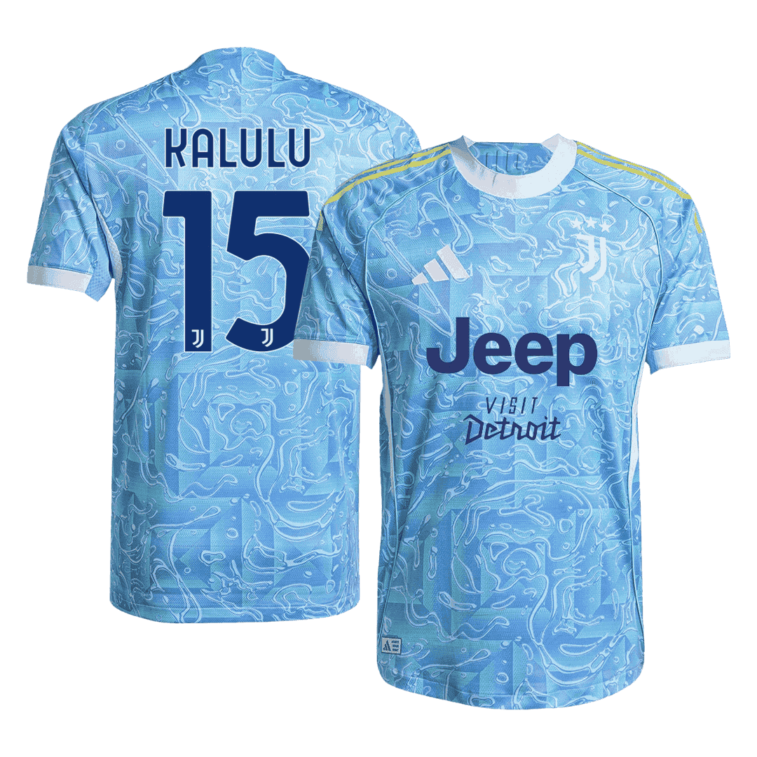 Juventus pánsky vonkajší futbalový dres 2025/26 - KALULU #15 [hráčska verzia]