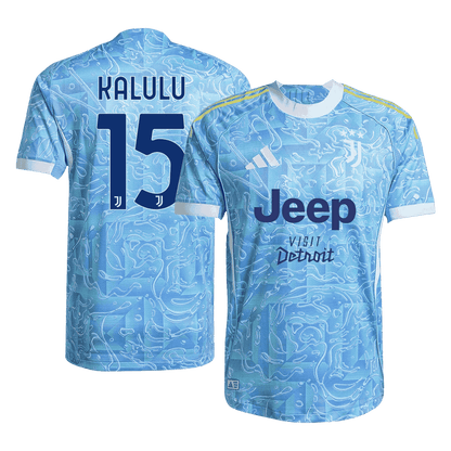 Juventus pánsky vonkajší futbalový dres 2025/26 - KALULU #15 [hráčska verzia]