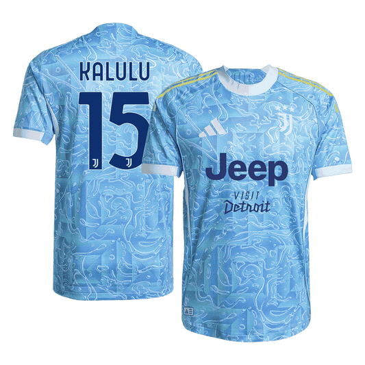 Juventus pánsky vonkajší futbalový dres 2025/26 - KALULU #15 [hráčska verzia]