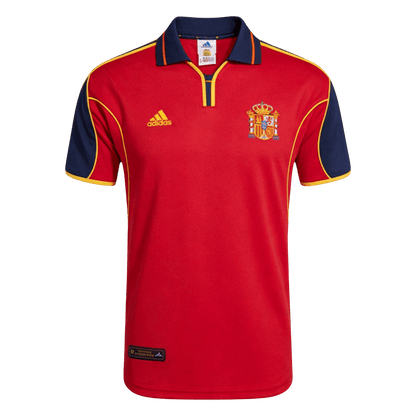Španielsko pánsky domáci retro futbalový dres 2000