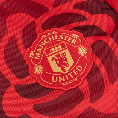 Manchester United pánsky futbalový dres s dlhými rukávmi 2025/26