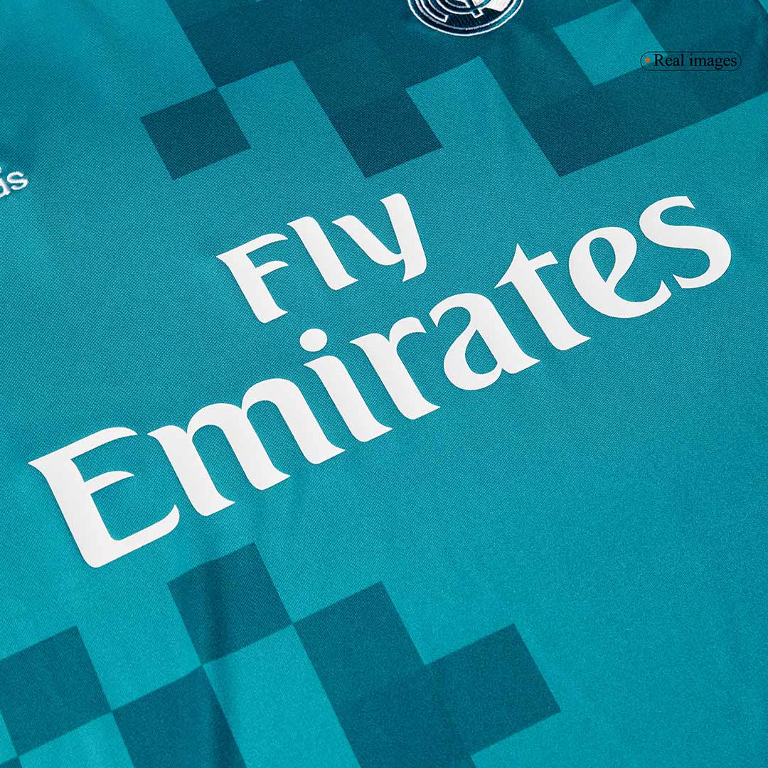 Real Madrid pánsky tretí retro futbalový dres 2017/18
