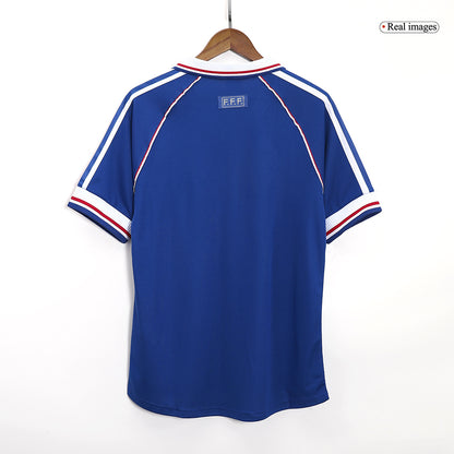 Francúzsko pánsky domáci retro futbalový dres 1998