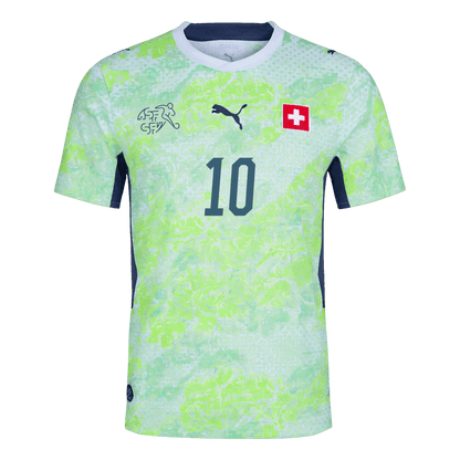 Švajčiarsko pánsky vonkajší futbalový dres MS 2026 - XHAKA #10 [hráčska verzia]