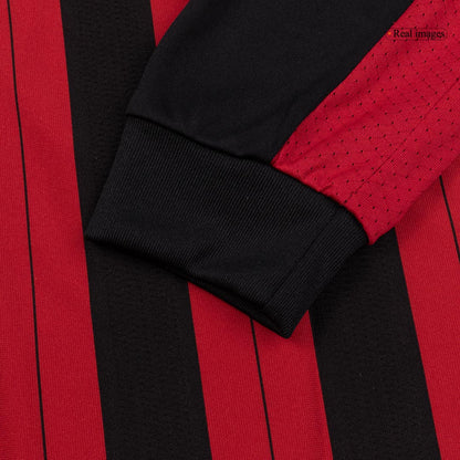 Pánske Retro Futbalový Dres AC Miláno Domáci 2013/14 Dlhý Rukáv