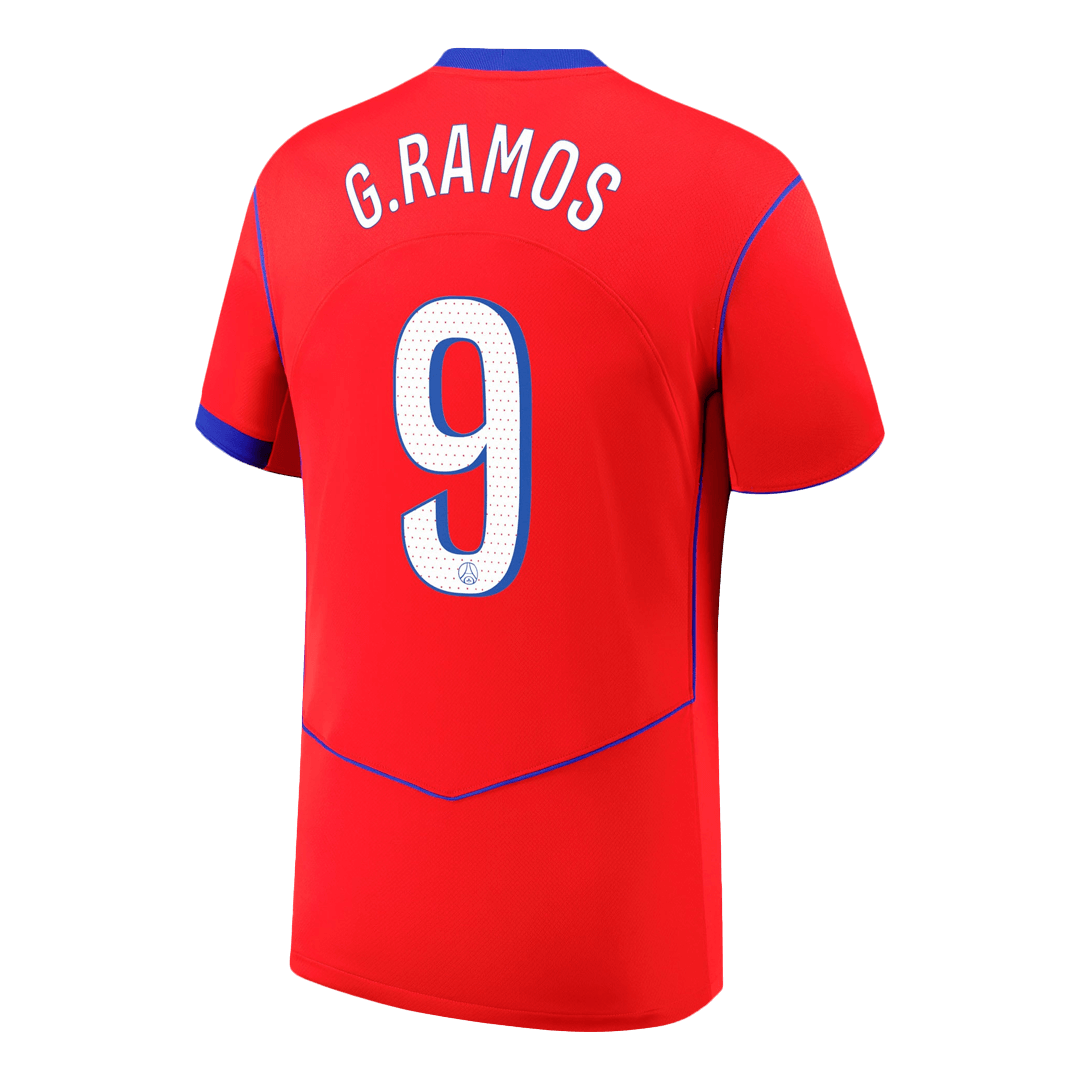 PSG pánsky tretí futbalový dres 2025/26 - G.RAMOS #9