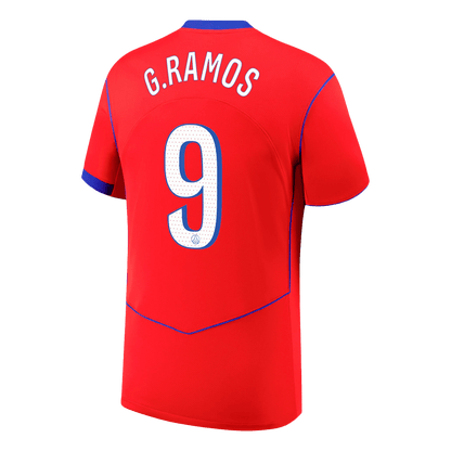 PSG pánsky tretí futbalový dres 2025/26 - G.RAMOS #9