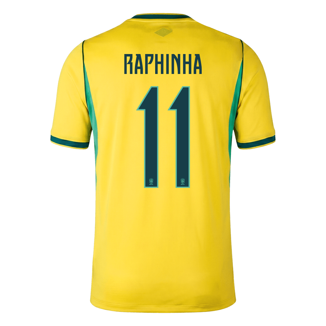 Pánske Futbalový Dres Brazília Domáci MS 2026 - RAPHINHA #11