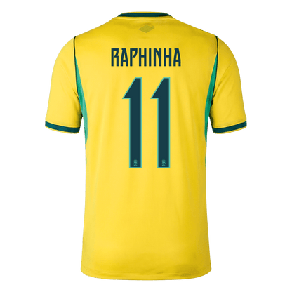 Pánske Futbalový Dres Brazília Domáci MS 2026 - RAPHINHA #11