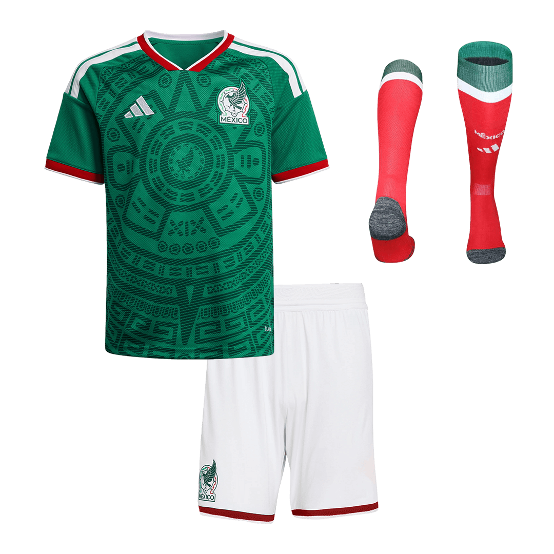 Mexiko detský domáci futbalový komplet 2026 (Prémiová kvalita)