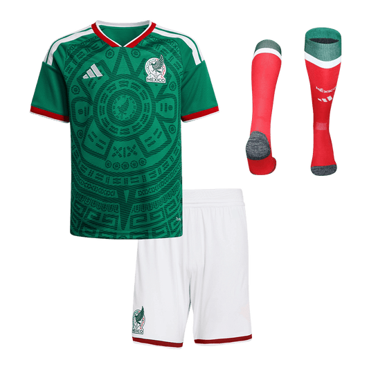 Mexiko detský domáci futbalový komplet 2026 (Prémiová kvalita)