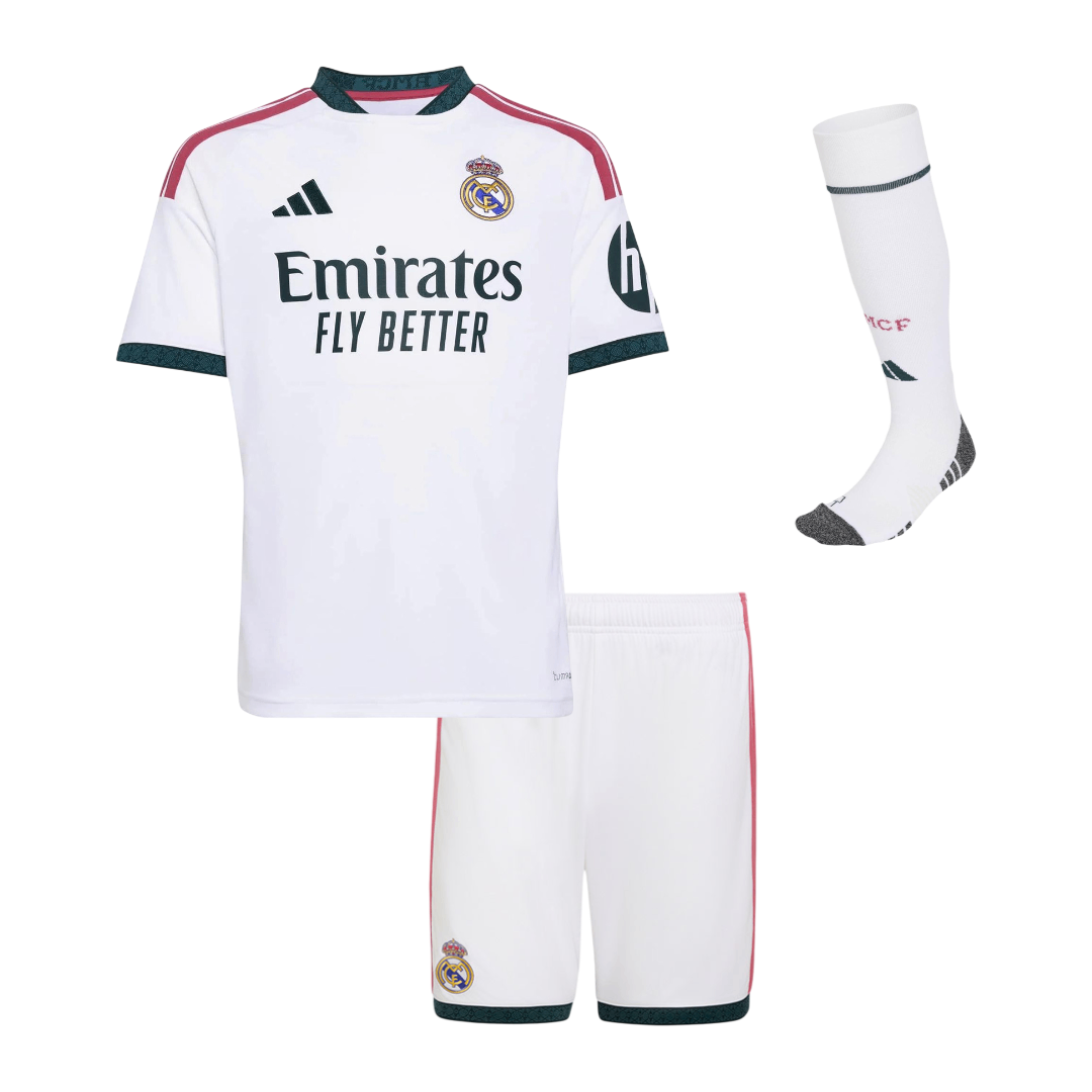 Real Madrid detský Domáci futbalový komplet so štulpňami 2026/27
