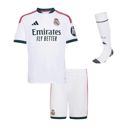 Real Madrid detský Domáci futbalový komplet so štulpňami 2026/27