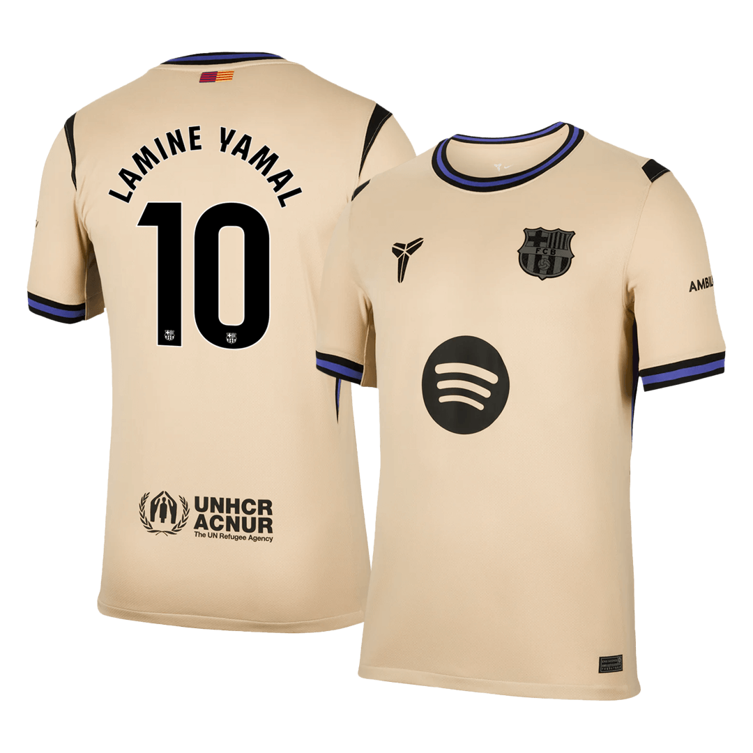 Barcelona pánsky vonkajší futbalový dres 2025/26 - LAMINE YAMAL #10