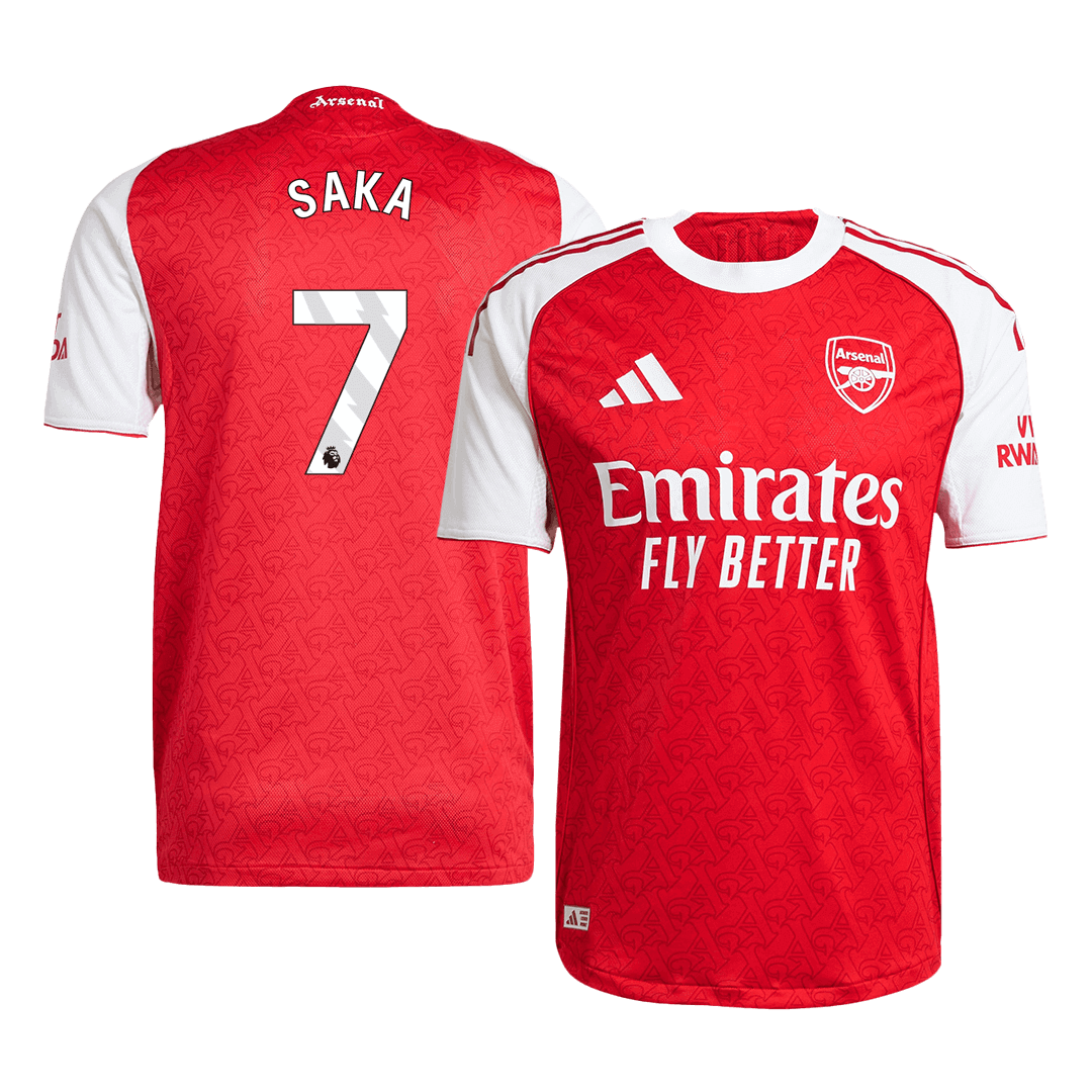 Pánske Futbalový Dres Arsenal Domáci 2025/26 Hráčska Verzia - SAKA #7