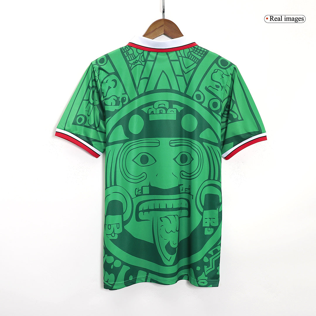 Mexiko pánsky domáci retro futbalový dres 1998