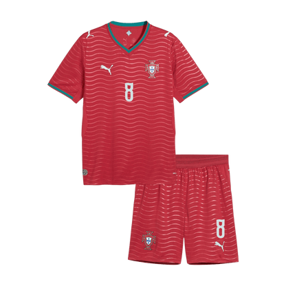 [PREMIUM] Detské Futbalová Súprava Portugalsko Domáci MS 2026 - B. FERNANDES #8