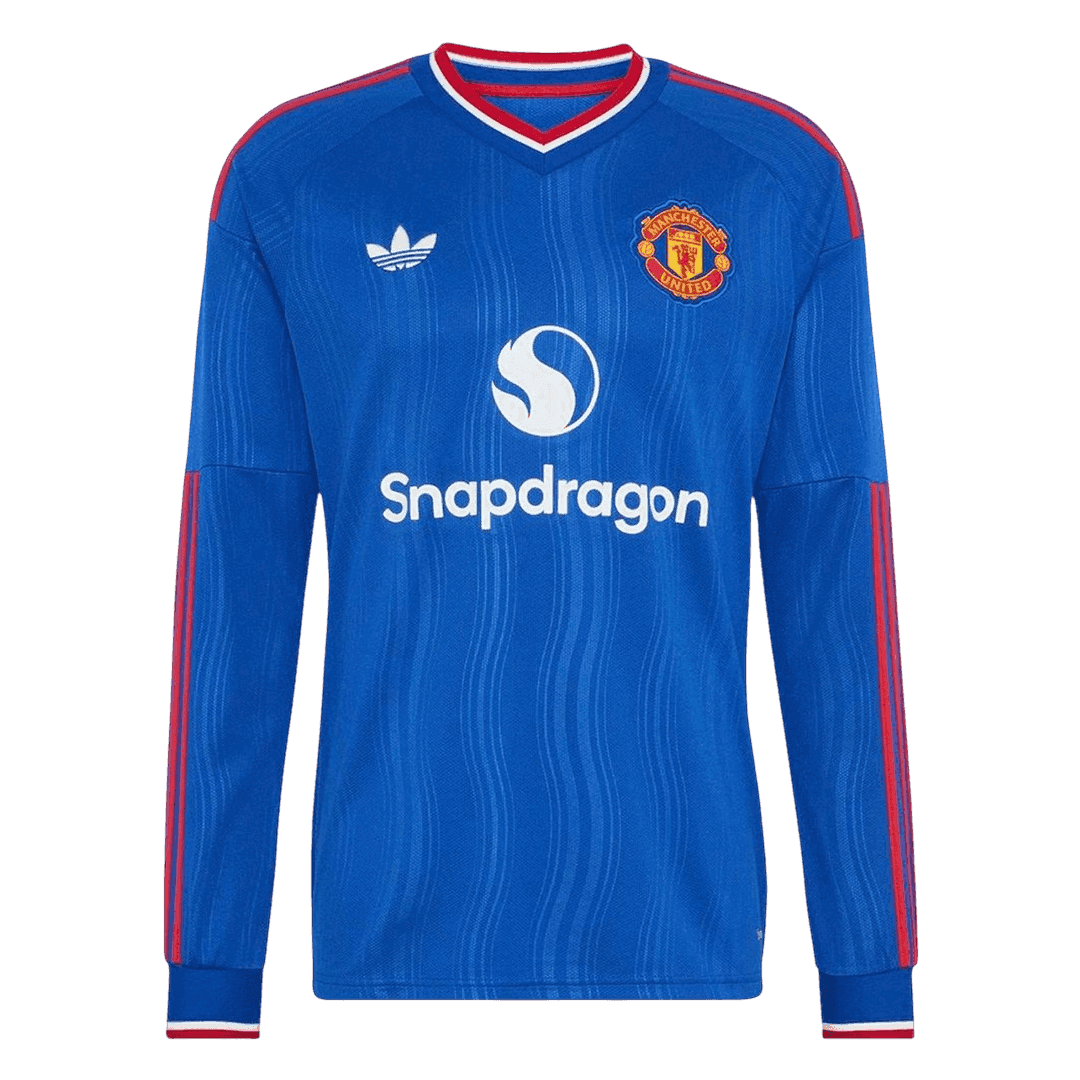 Manchester United pánsky Vonkajší futbalový dres s dlhými rukávmi 2026/27