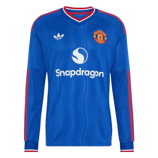 Manchester United pánsky Vonkajší futbalový dres s dlhými rukávmi 2026/27