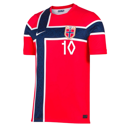 Nórsko pánsky domáci futbalový dres MS 2026 - Ødegaard #10