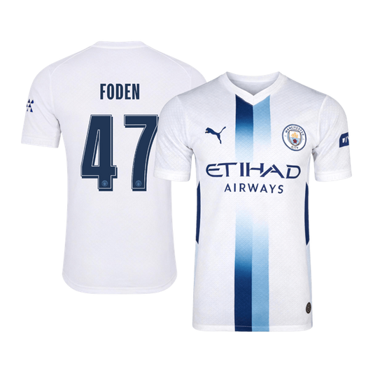 Manchester City pánsky Tretí futbalový dres 2026/27 – FODEN #47 – UCL [hráčska verzia]