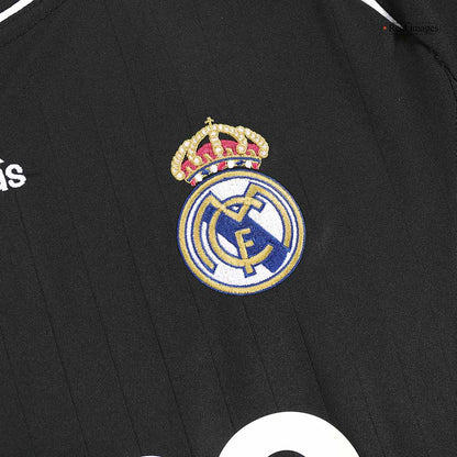 Real Madrid pánsky vonkajší retro futbalový dres s dlhými rukávmi 2006/07