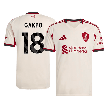Liverpool pánsky vonkajší futbalový dres 2025/26 - GAKPO #18