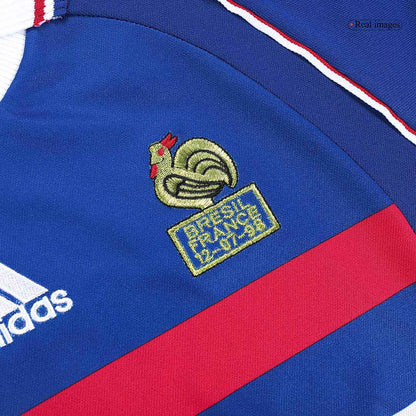 Francúzsko pánsky domáci retro futbalový dres 1998