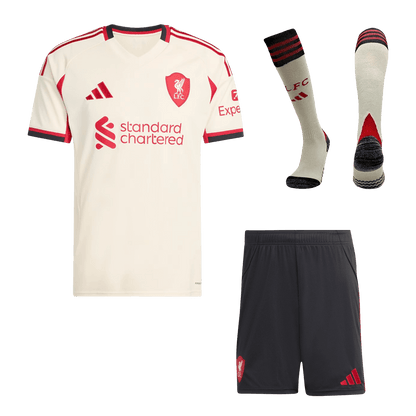Liverpool pánsky vonkajší futbalový komplet 2025/26