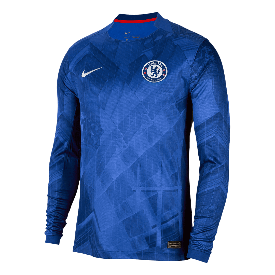Chelsea pánsky domáci futbalový dres s dlhými rukávmi 2025/26
