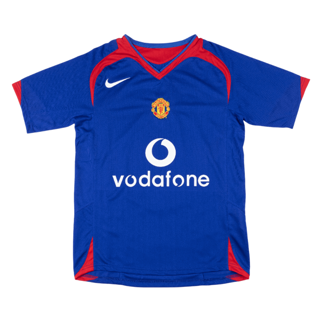 Manchester United pánsky vonkajší retro futbalový dres 2005/06