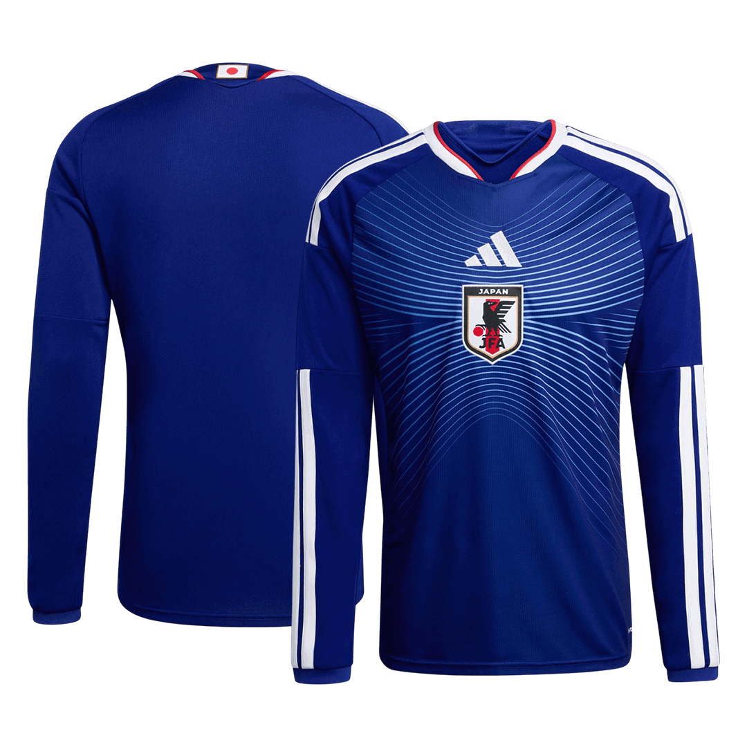 Japonsko pánsky domáci futbalový dres s dlhými rukávmi MS 2026