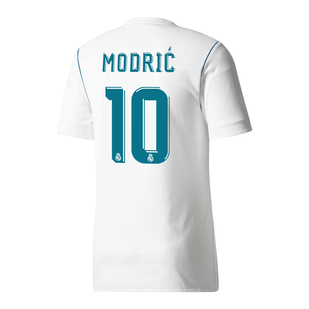 Real Madrid pánsky domáci retro futbalový dres 2017/18 - MODRIĆ #10