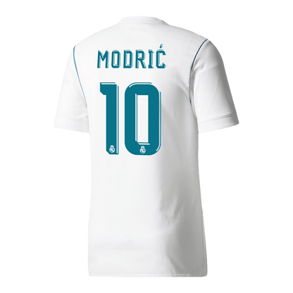 Real Madrid pánsky domáci retro futbalový dres 2017/18 - MODRIĆ #10